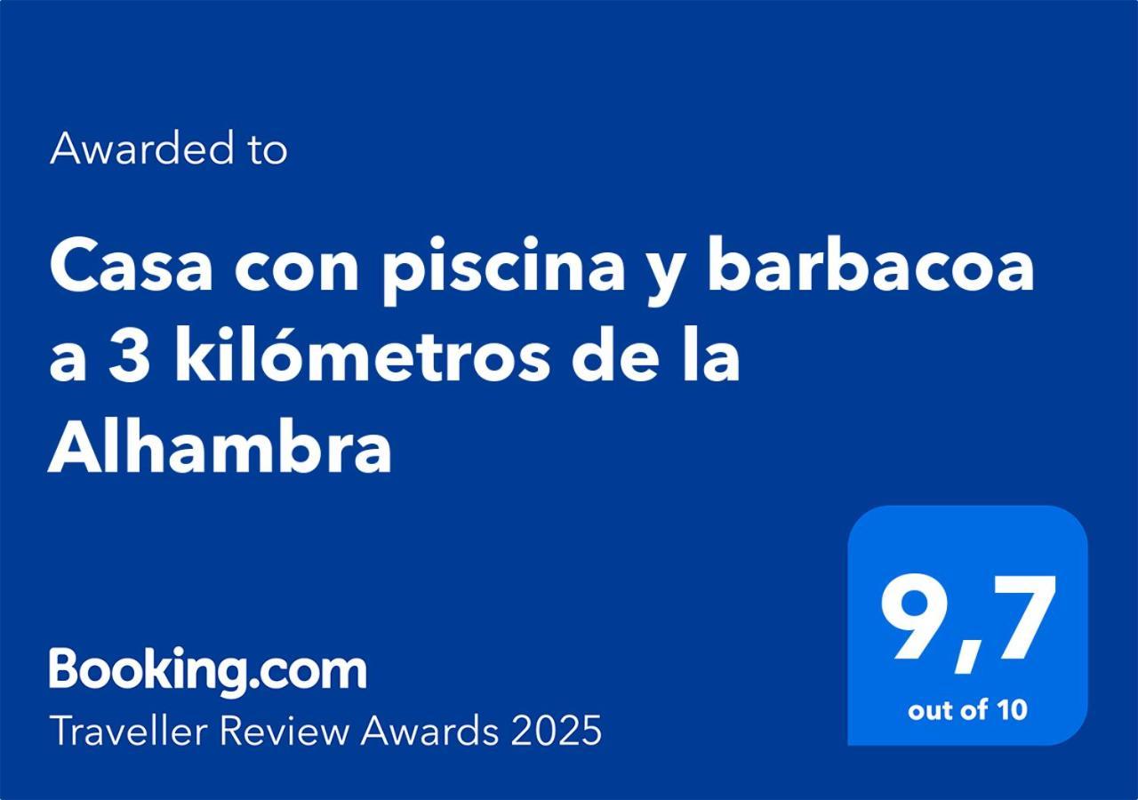 Casa Con Piscina Y Barbacoa A 3 Kilometros De La Alhambra Villa Huétor Vega Buitenkant foto