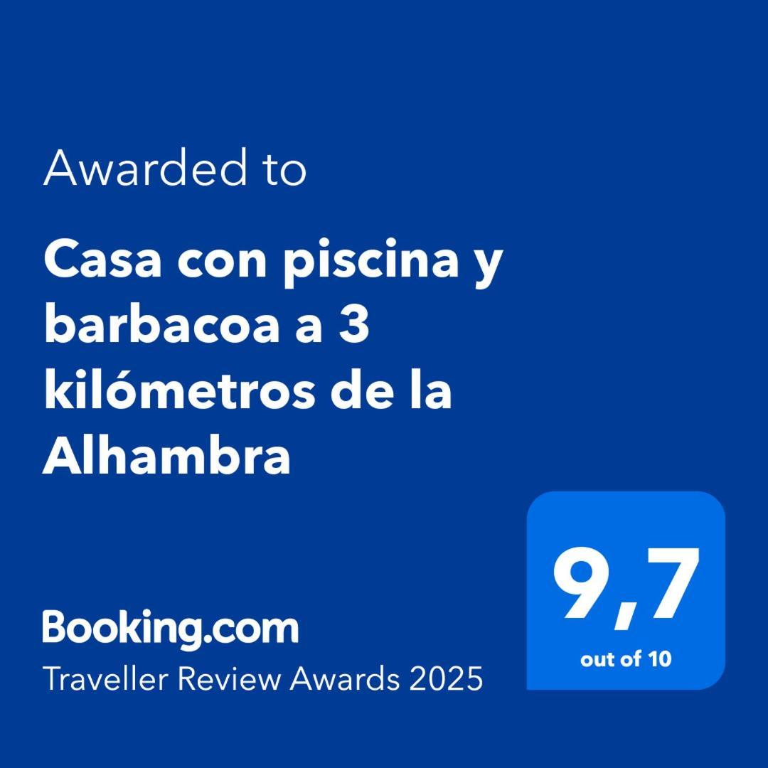 Casa Con Piscina Y Barbacoa A 3 Kilometros De La Alhambra Villa Huétor Vega Buitenkant foto
